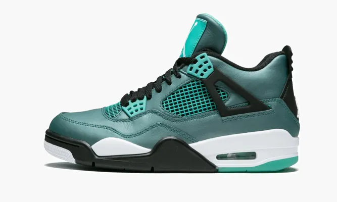 Кроссовки Air Jordan 4 Retro 30th «Teal» синий