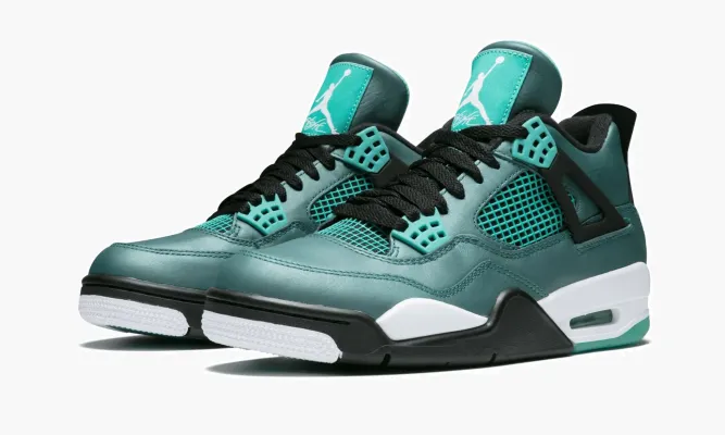 Кроссовки Air Jordan 4 Retro 30th «Teal» синий