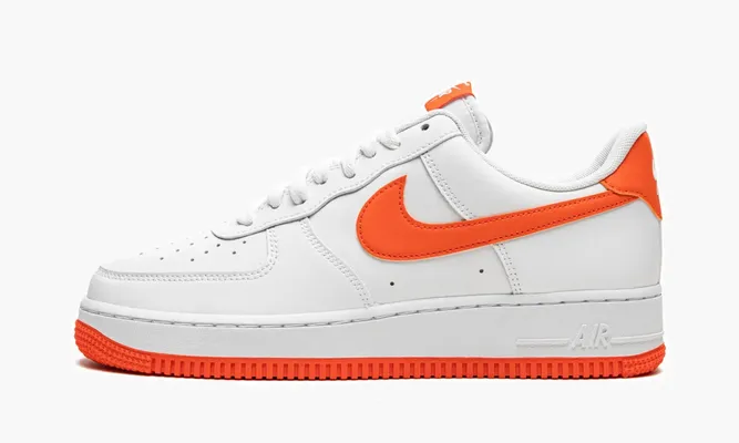 Кроссовки Air Force 1 '07 «Team Orange» белый