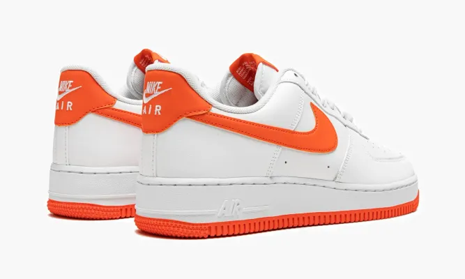 Кроссовки Air Force 1 '07 «Team Orange» белый