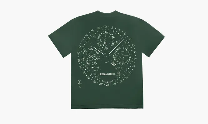 Одежда Travis Scott X Audemars Piguet T-shirt «Green» зеленый