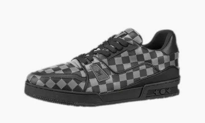 Кроссовки Nigo X Louis Vuitton Trainer «Black Damier» черный