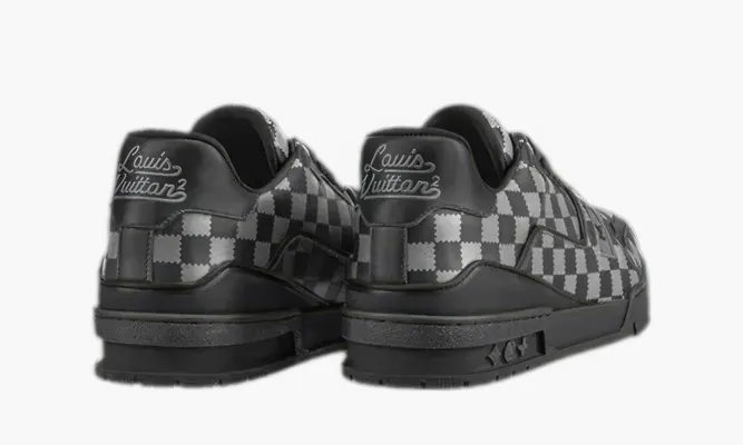 Кроссовки Nigo X Louis Vuitton Trainer «Black Damier» черный