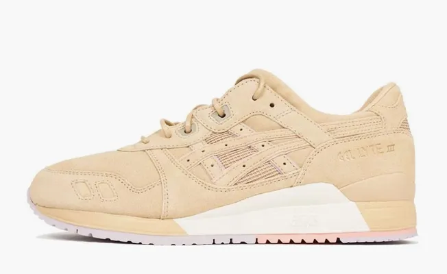 Кроссовки Clot x Gel Lyte 3 «Sand» бежевый