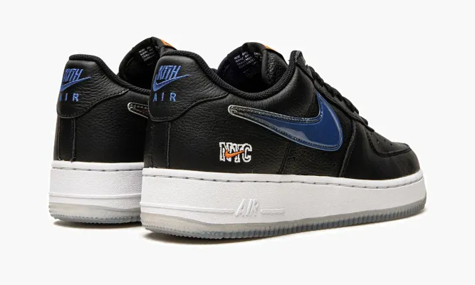 Кроссовки Air Force 1 Low «Kith - Black» черный