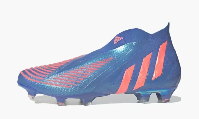 Для футбола Adidas Predator Edge+ Fg «Hi-res Blue Turbo» синий