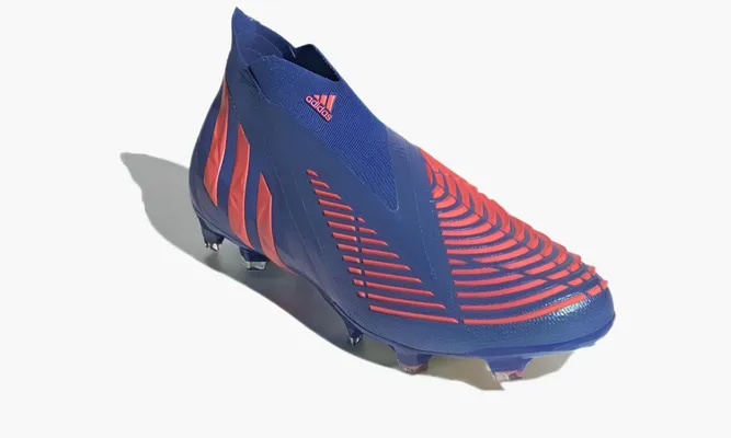 Для футбола Adidas Predator Edge+ Fg «Hi-res Blue Turbo» синий