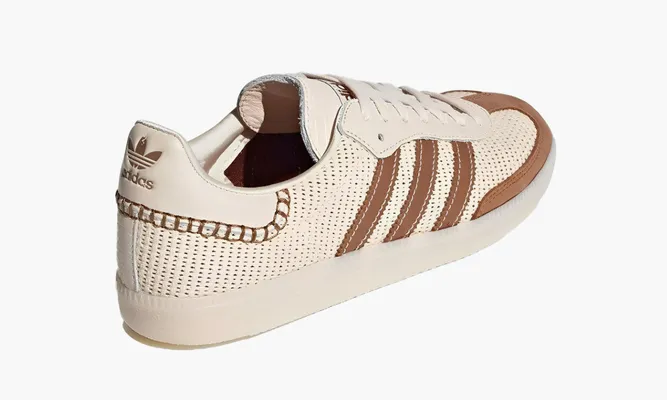Кроссовки Adidas Samba «Wales Bonner Cream White» кремовый