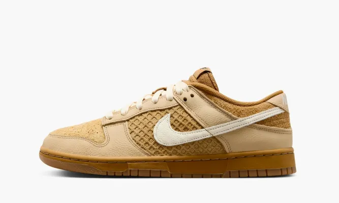 Кроссовки Nike Dunk Low «Waffle» коричневый