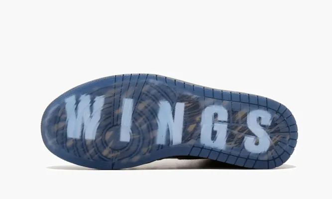 Кроссовки Air Jordan 1 Ret High OG Wings «Wings» металлический