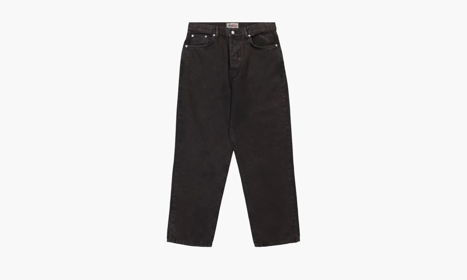 Stussy Washed Canvas Big Ol Jeans «Black»