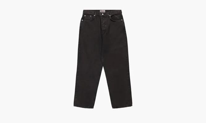 Stussy Washed Canvas Big Ol Jeans «Black»