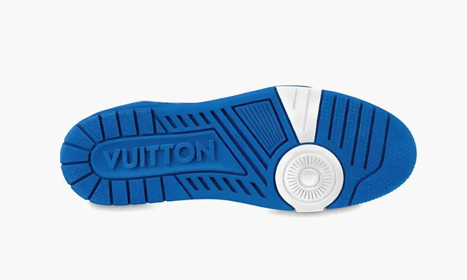 Кроссовки Louis Vuitton Trainer «Cobalt» синий