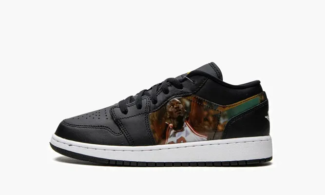 Кроссовки Air Jordan 1 Low GS «Hologram» черный