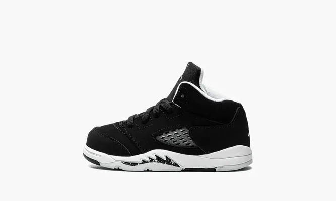 Для самых маленьких Air Jordan 5 Retro TD «Oreo 2021» черный