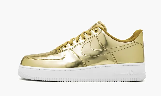 Кроссовки Air Force 1 SP WMNS «Metallic Gold» золотой