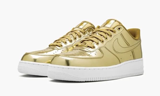 Кроссовки Air Force 1 SP WMNS «Metallic Gold» золотой