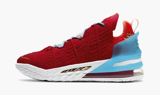 Для баскетбола Nike Lebron 18 «Gong Xi Fa Cai» красный