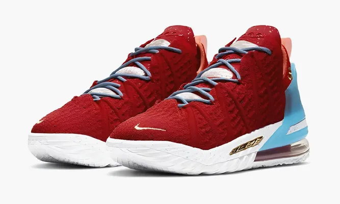 Для баскетбола Nike Lebron 18 «Gong Xi Fa Cai» красный