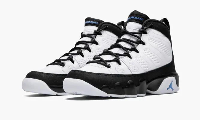 Кроссовки Air Jordan 9 Retro GS «University Blue» белый