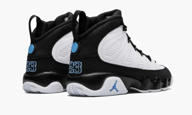 Кроссовки Air Jordan 9 Retro GS «University Blue» белый