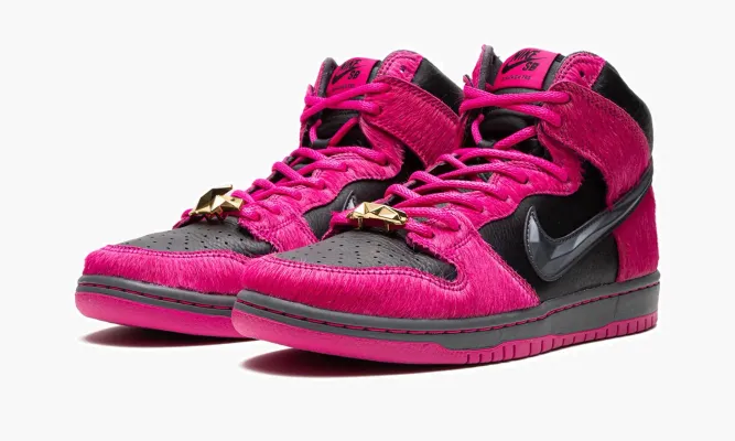 Кроссовки Nike SB Dunk High «Run The Jewels» розовый