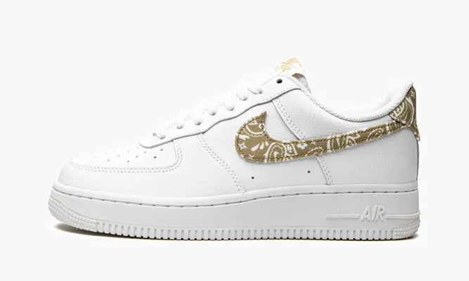 Кроссовки Air Force 1 '07 ESS MNS WMNS «Barley Paisley» белый