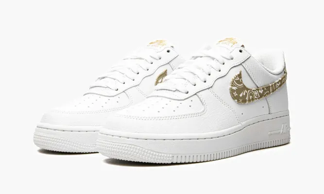 Кроссовки Air Force 1 '07 ESS MNS WMNS «Barley Paisley» белый