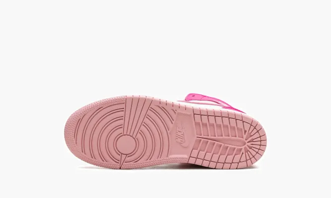Для самых маленьких Air Jordan 1 Mid PS «Fierce Pink» синий