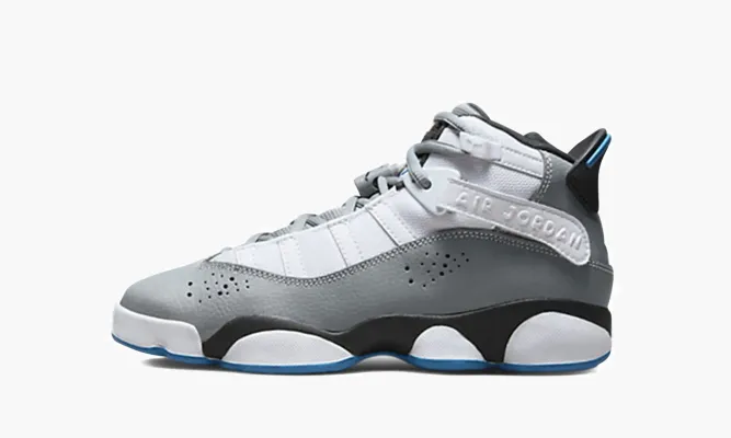Кроссовки Air Jordan 6 Rings GS «Particle Grey» серый