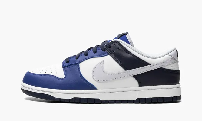 Кроссовки Nike Dunk Low «Game Royal Navy» белый