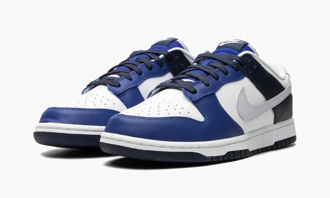 Кроссовки Nike Dunk Low «Game Royal Navy» белый