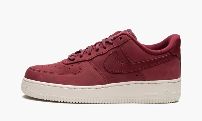 Кроссовки Air Force 1 LO MNS WMNS «Team Red» бордовый