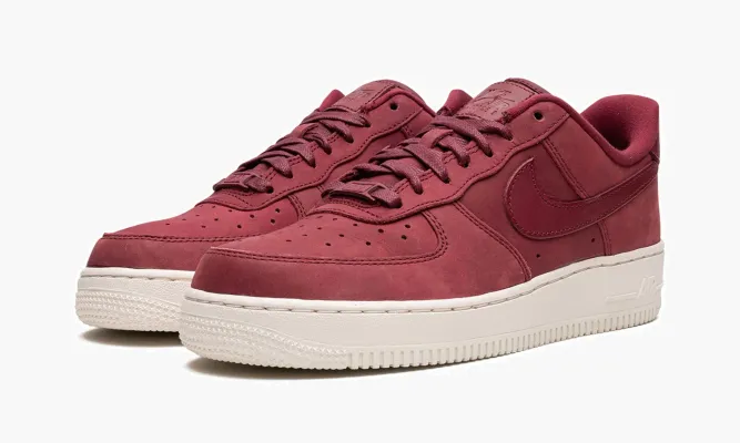 Кроссовки Air Force 1 LO MNS WMNS «Team Red» бордовый
