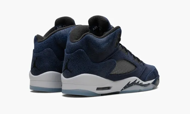 Кроссовки Air Jordan 5 GS «Midnight Navy» синий