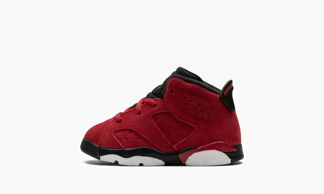 Для самых маленьких Air Jordan 6 TD «Toro Bravo» красный