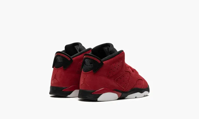 Для самых маленьких Air Jordan 6 TD «Toro Bravo» красный