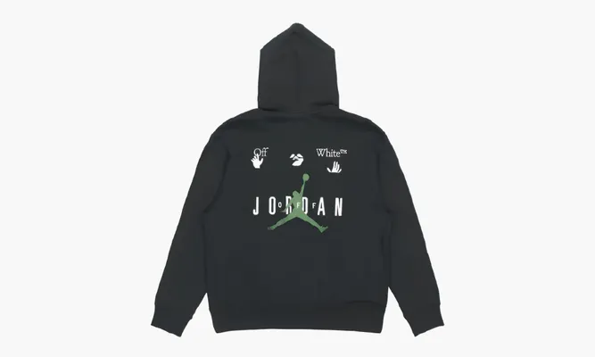 Одежда Jordan X Off-white Hoodie «Black» черный