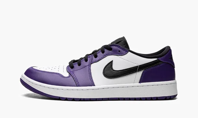 Кроссовки Air Jordan 1 Low Golf «Court Purple» фиолетовый