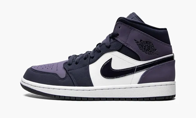 Кроссовки Air Jordan 1 Mid «Sanded Purple» фиолетовый