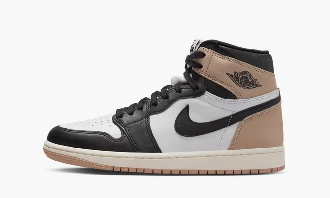 Кроссовки Air Jordan 1 High WMNS «Latte» кремовый