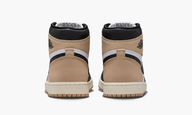 Кроссовки Air Jordan 1 High WMNS «Latte» кремовый