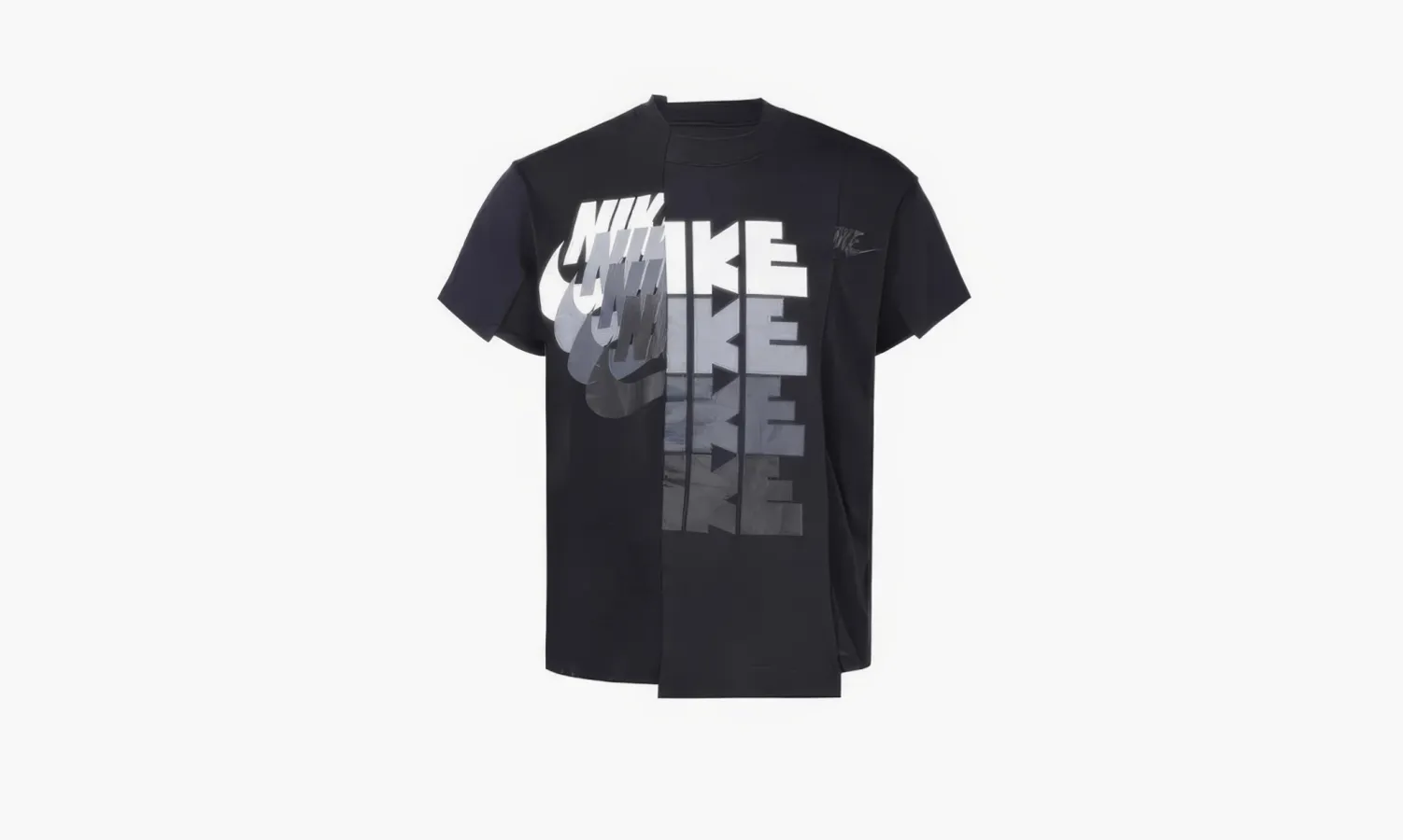 Nike X Sacai T-shirt Hybrid «Black»