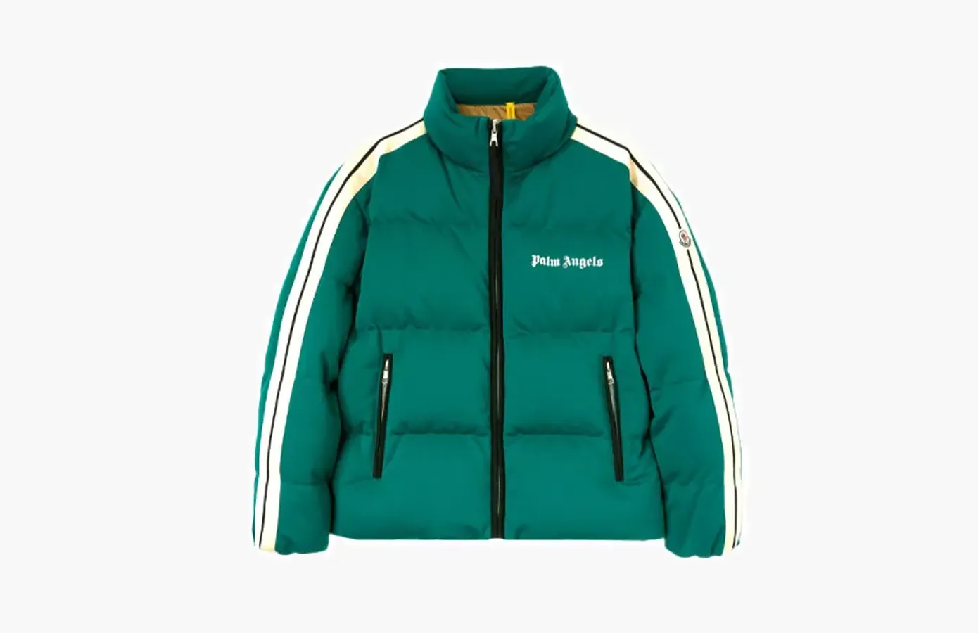 Palm Angels X MONCLER GENIUS Quilted Jacket «Green»