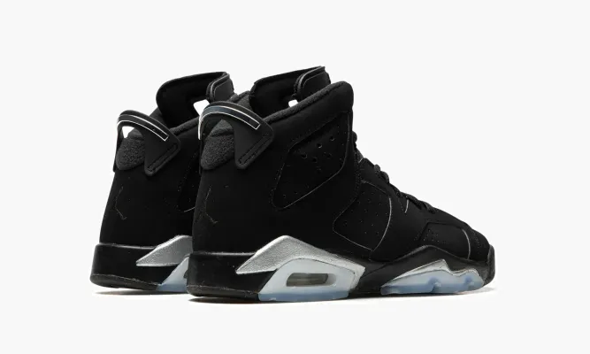 Кроссовки Air Jordan 6 GS «Chrome» черный