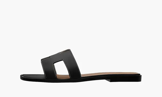 Обувь Hermes Slates «Black» черный