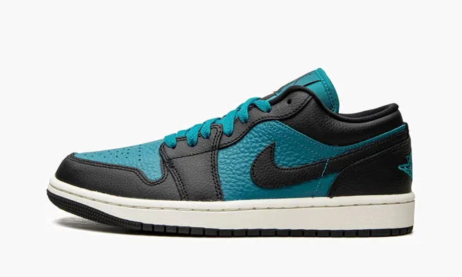 Кроссовки Air Jordan 1 Low Split WMNS «Bright Spruce» синий