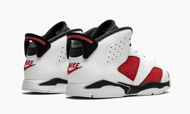 Для самых маленьких Air Jordan 6 Retro TD «Carmine 2021» белый