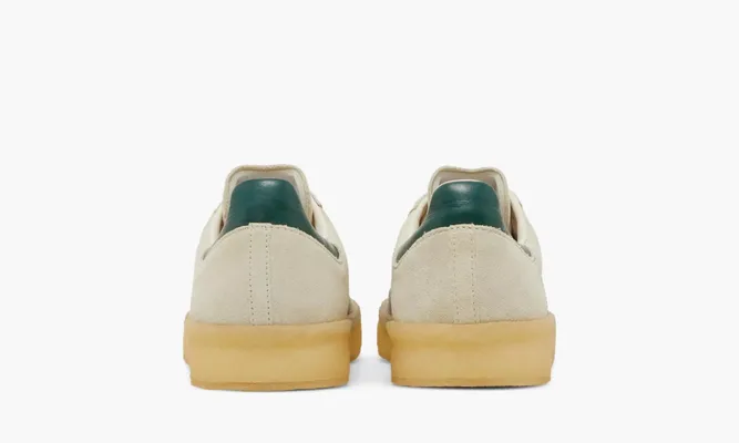 Кроссовки Ronnie Fieg X Clarks X 8th Street Samba «Chalk White» зеленый