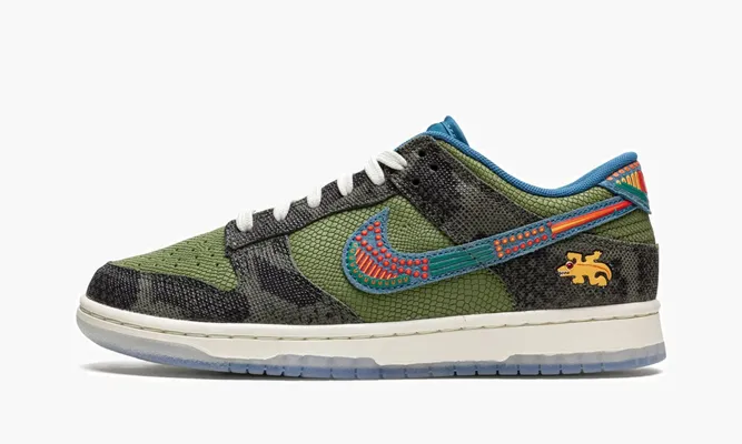 Кроссовки Nike Dunk Low «Siempre Familia» зеленый
